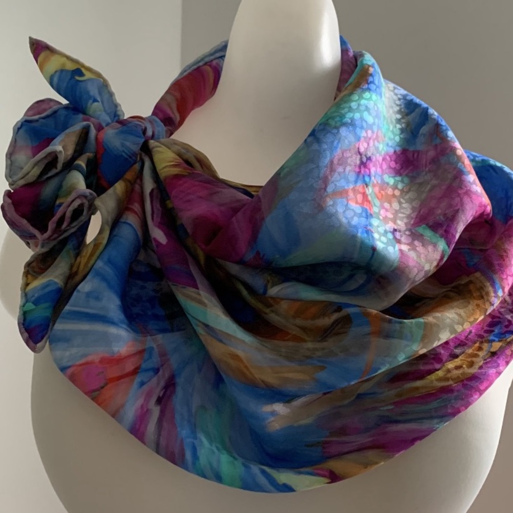 Silk Scarf - Gai Mattiolo Fabric